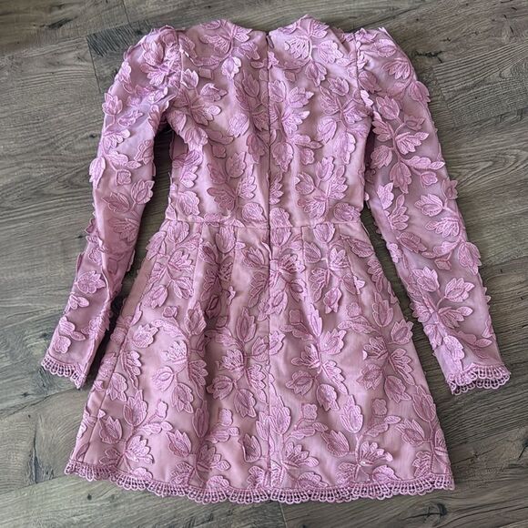 HELSI Christy Appliqué Long Sleeve Minidress - Picture 4 of 5